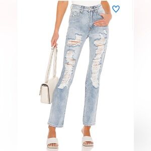 Nwt superdown ripped jeans size 27